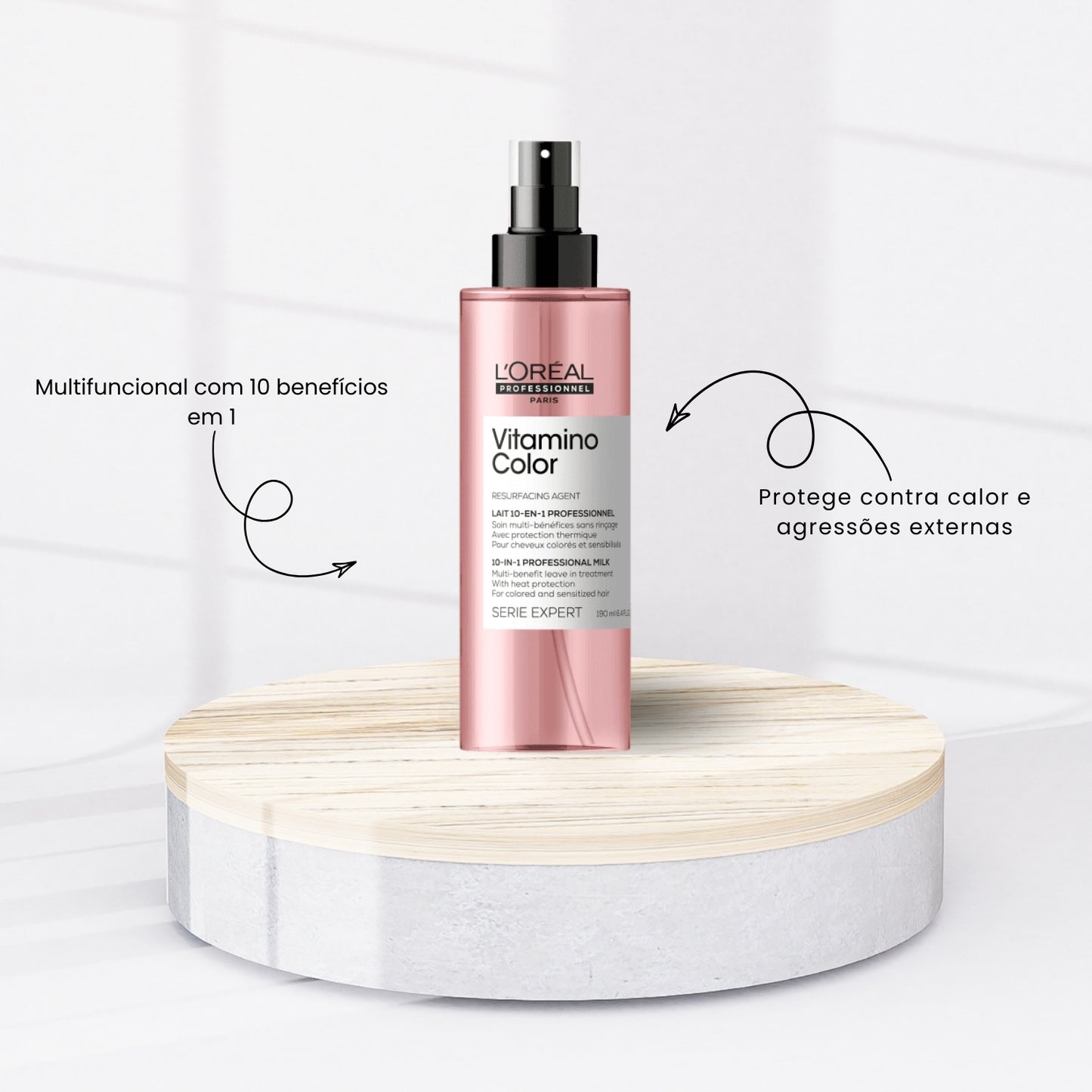 Leave-in Loreal Vitamino Color 10 In1 Spray 190 ml