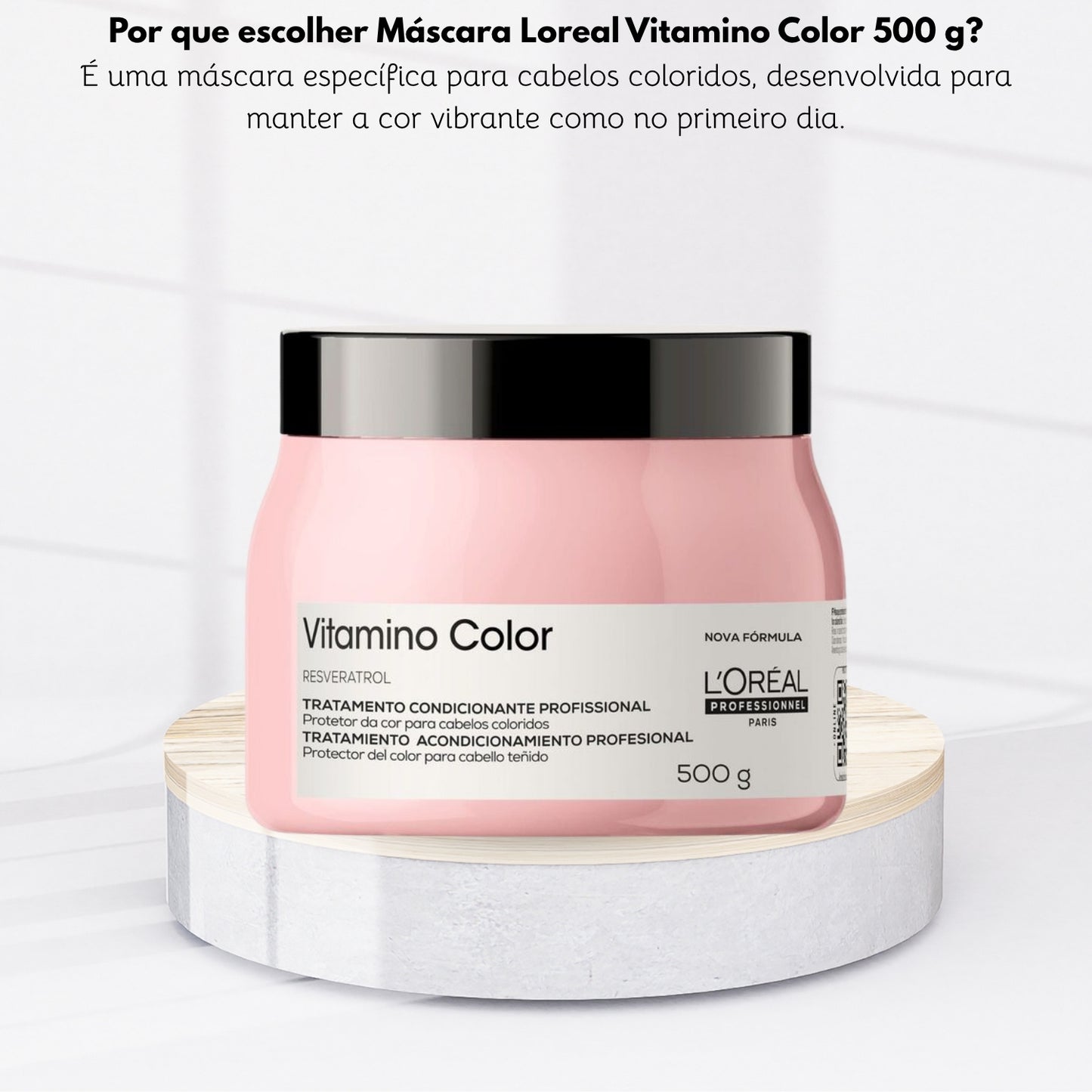 Máscara Loreal Vitamino Color 500 g