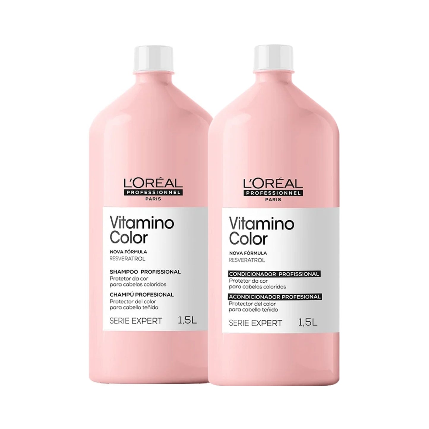 Kit Loreal Vitamino Color Shampoo + Condicionador 1,5L