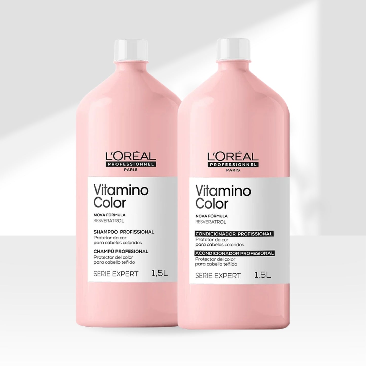 Kit Loreal Vitamino Color Shampoo + Condicionador 1,5L
