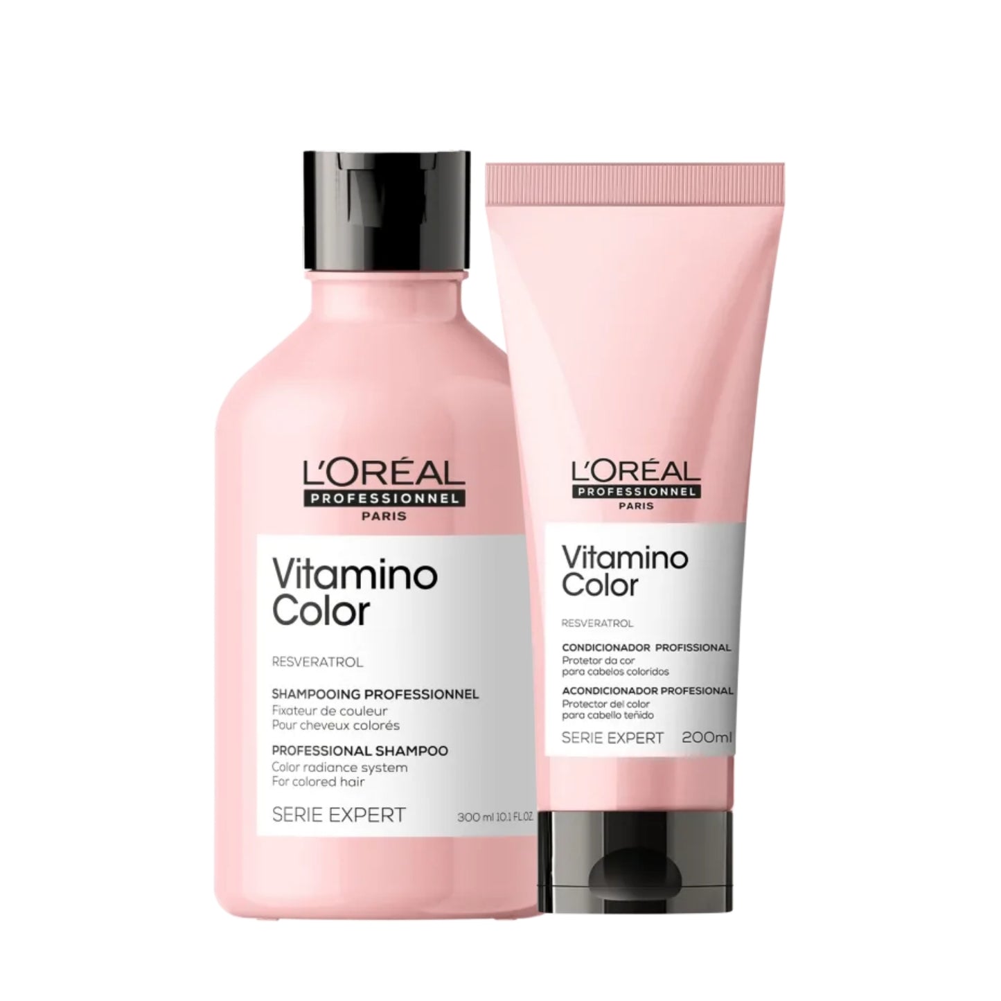 Kit Loreal Vitamino Color Shampoo 300 ml + Condicionador 200 ml