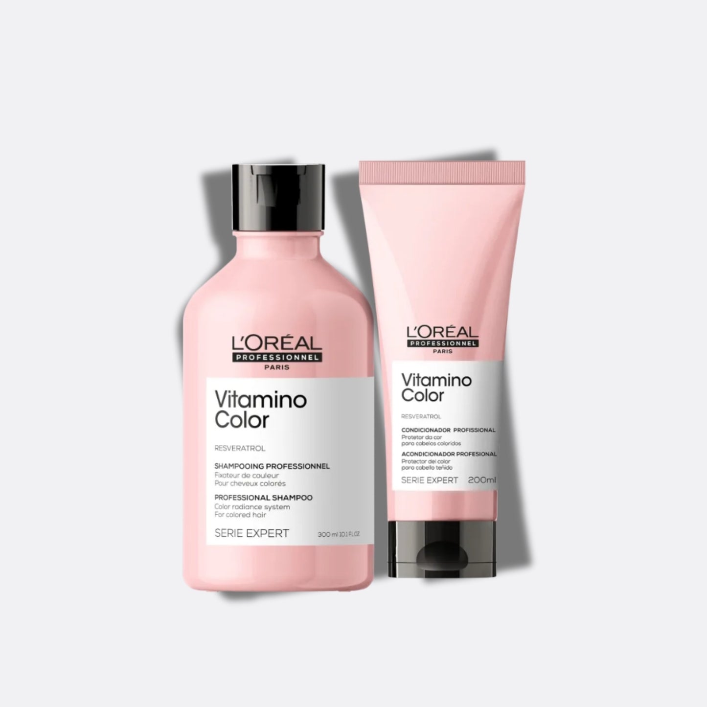 Kit Loreal Vitamino Color Shampoo 300 ml + Condicionador 200 ml