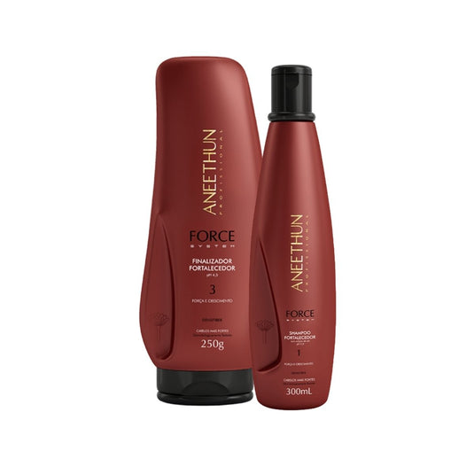 Kit Aneethun Force Shampoo 300 ml + Finalizador 250 g