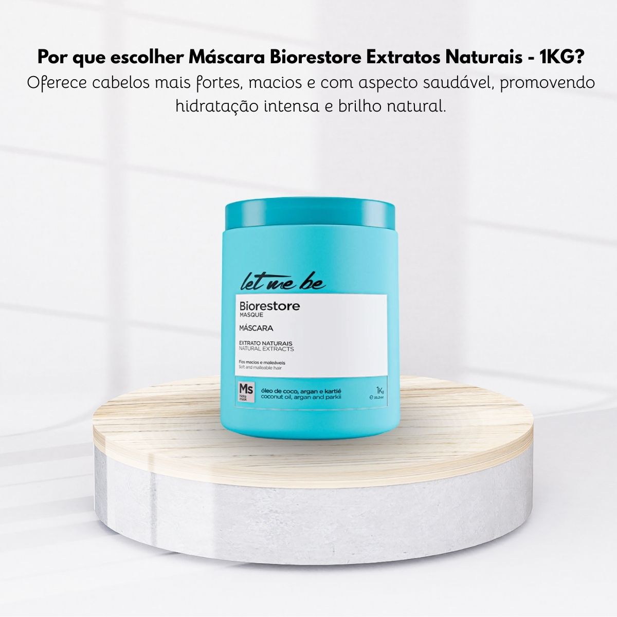 Máscara Let Me Be Biorestore 1 Kg