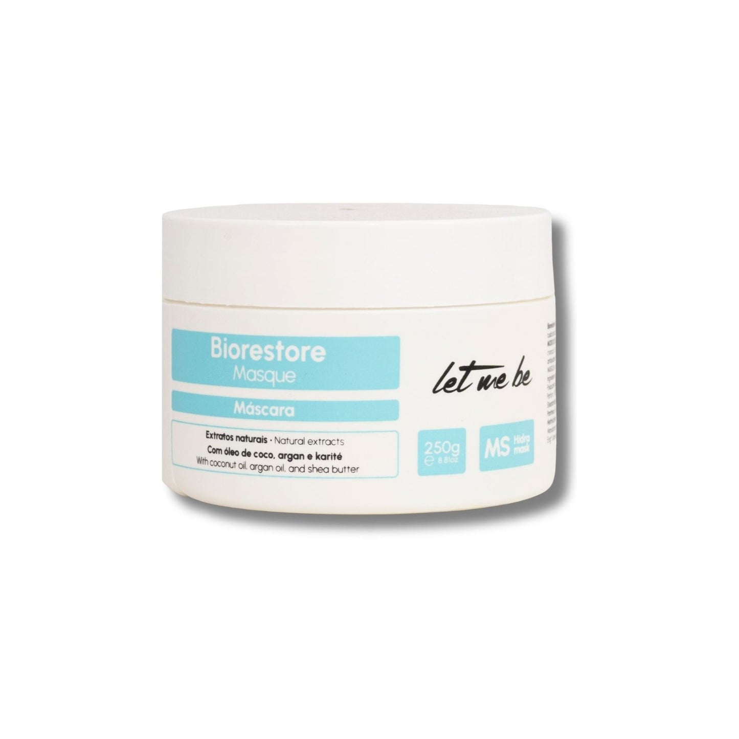 Máscara Let Me Be Biorestore 250 g