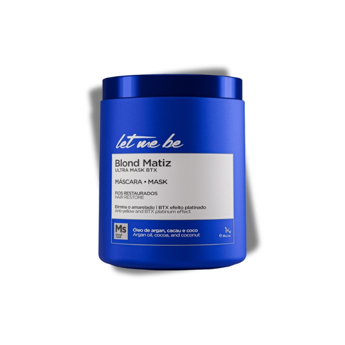 Máscara Matizadora Let Me Be Blond Matiz 1 Kg