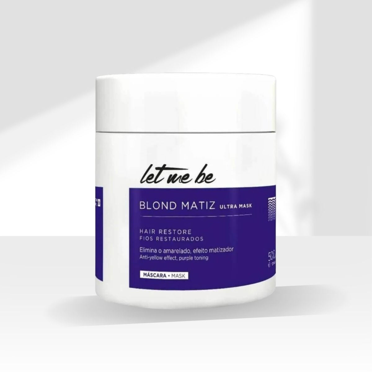 Máscara Matizadora Let Me Be Blond Matiz 500 g