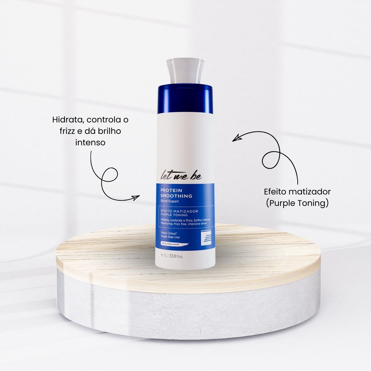 Progressiva Let Me Be Smoothing Blond Expert 1 Litro