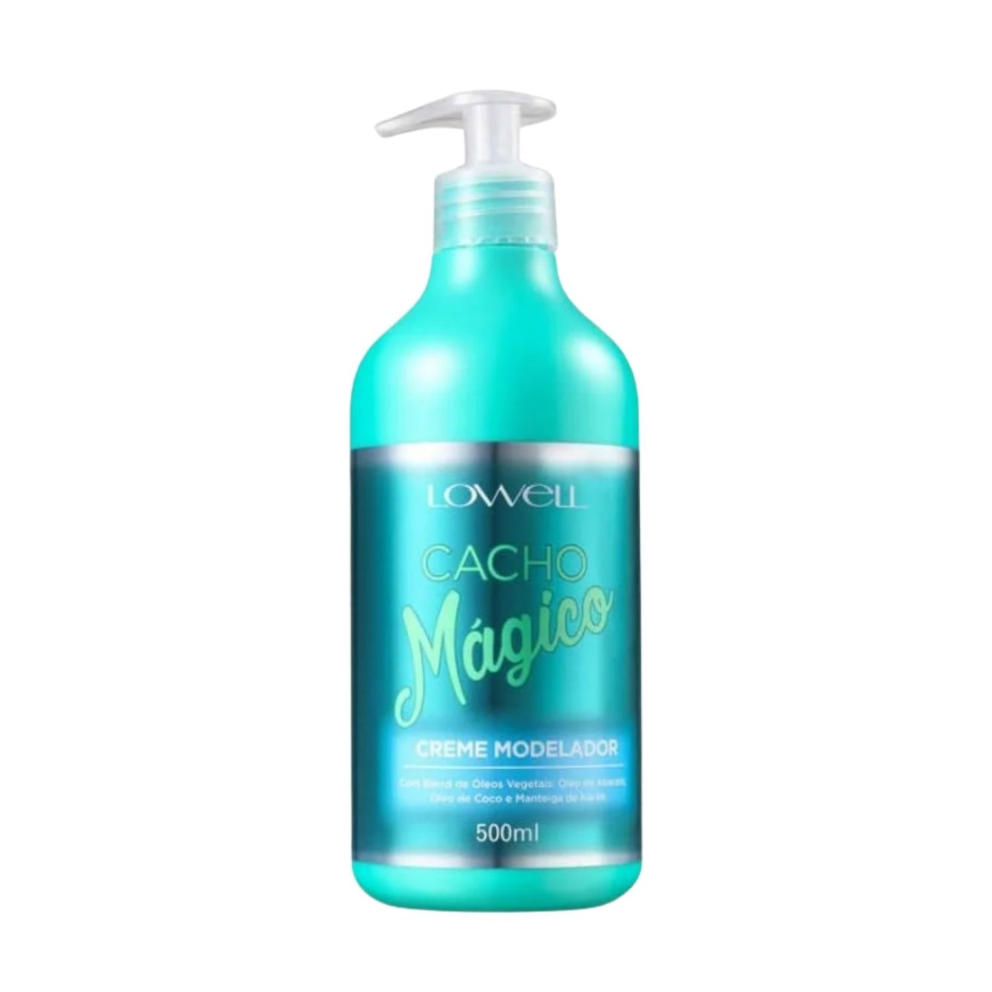 Ativador de Cachos Lowell Cacho Mágico Creme para Cabelo Cacheado 500 ml