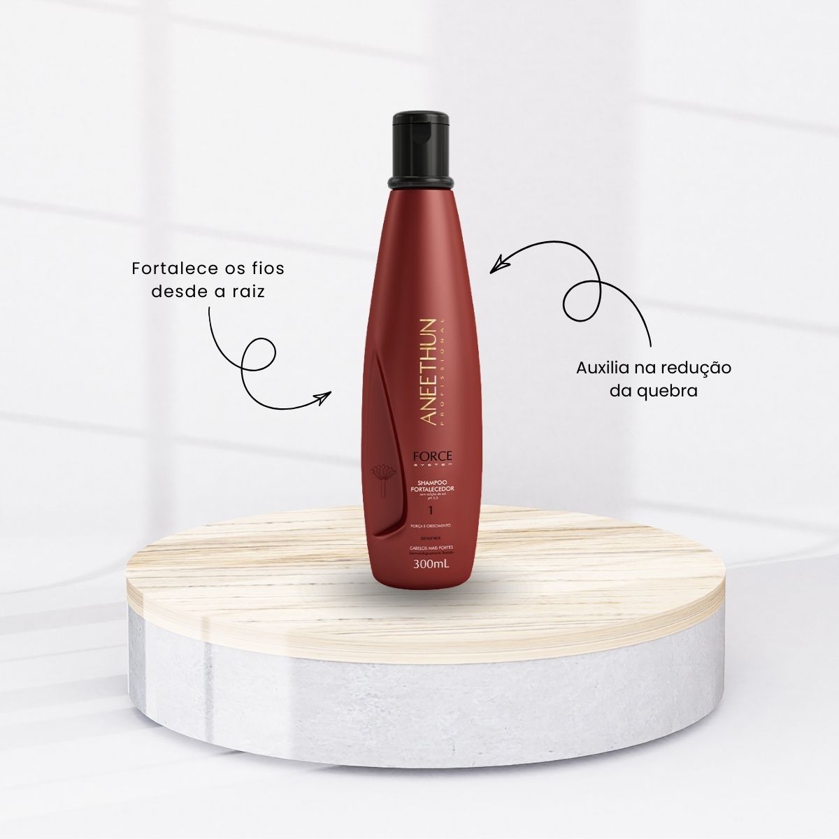 Kit Aneethun Force Shampoo 300 ml + Dose Fortalecedora 25 g