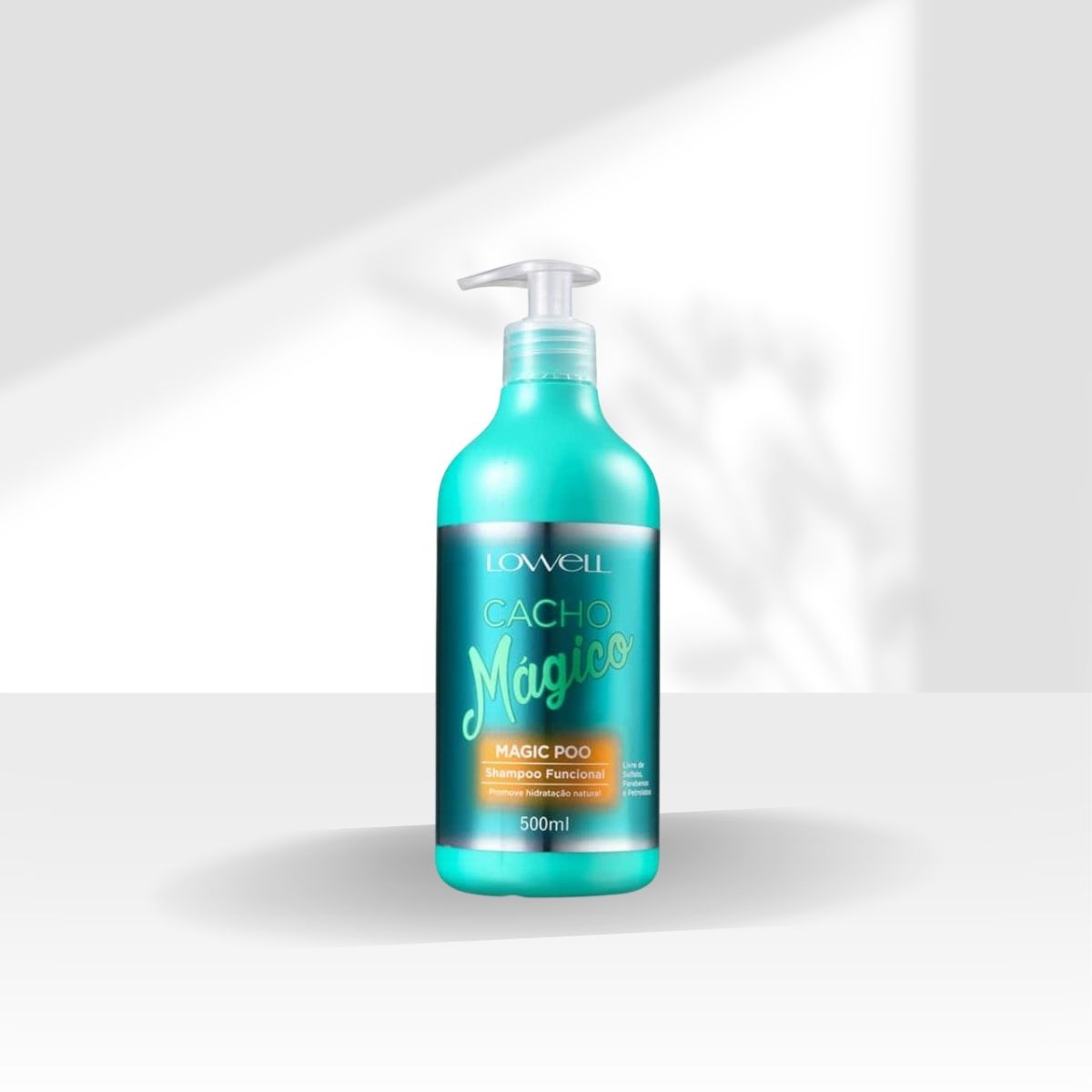 Shampoo Lowell Cacho Mágico Magic Poo sem Sulfato 500 ml