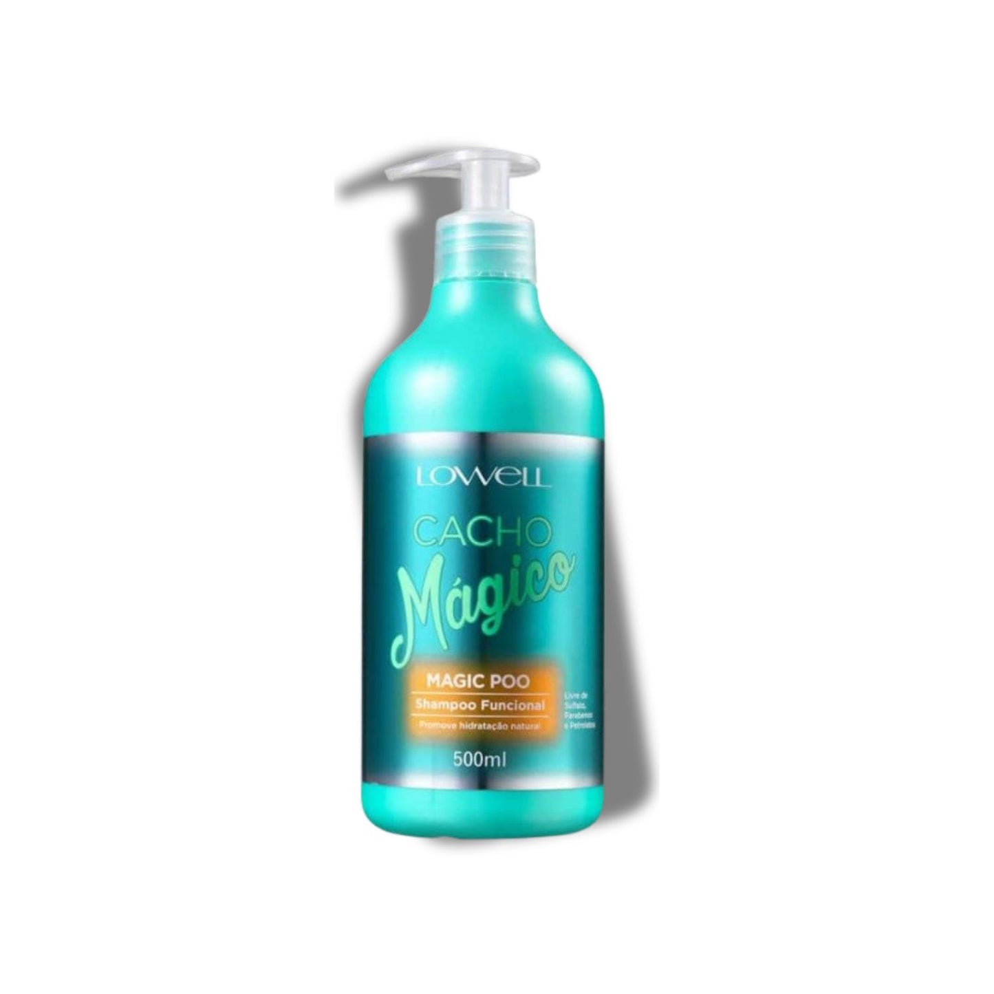 Shampoo Lowell Cacho Mágico Magic Poo sem Sulfato 500 ml