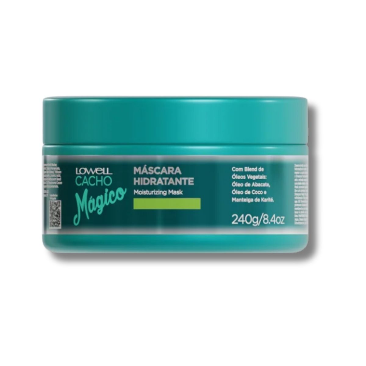 Máscara Lowell Cacho Mágico Umectante 240 g – Doce Beleza