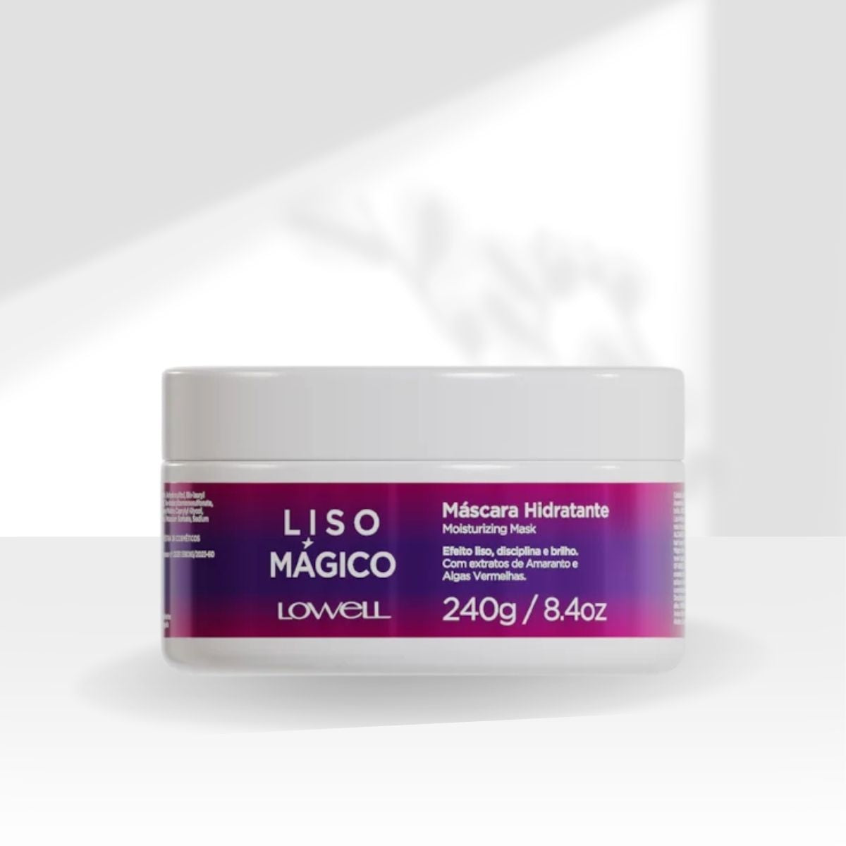 Máscara Lowell Keeping Liss Liso Mágico 240 g