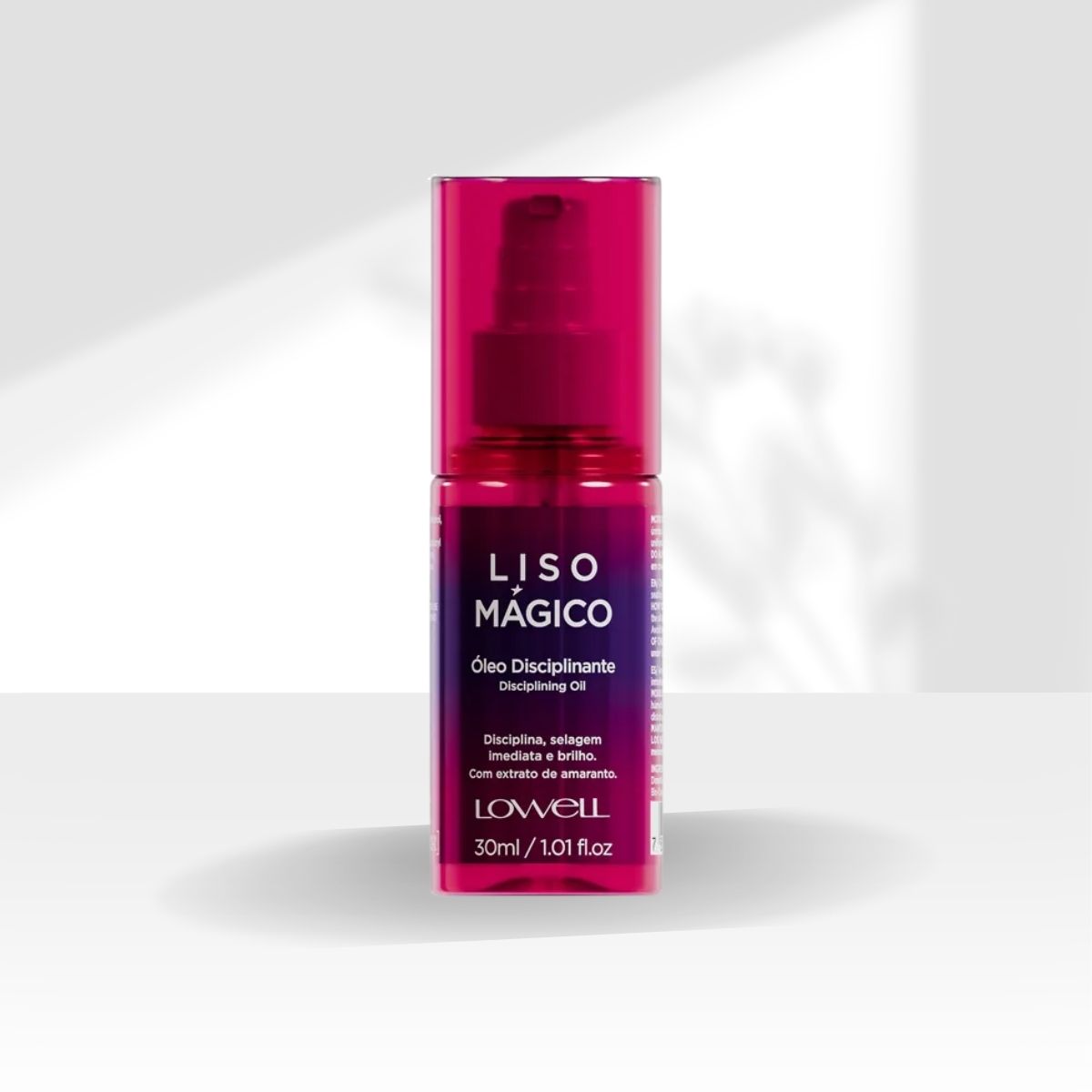 Oleo Capilar Lowell Keeping Liss Liso Mágico 30 ml