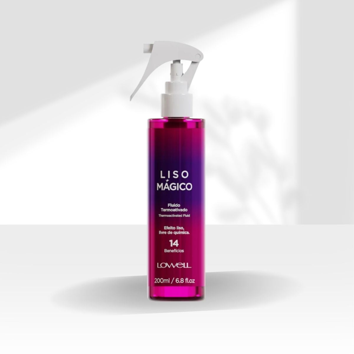 Spray Lowell Keeping Liss Liso Mágico Termoativo 200 ml