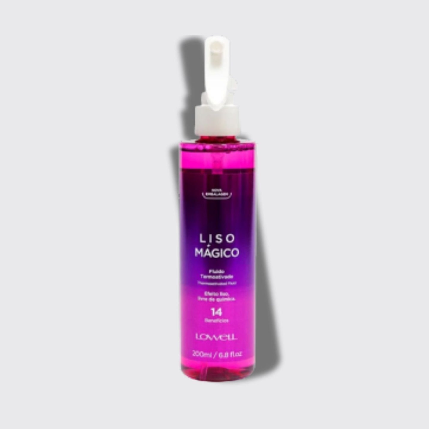 Spray Lowell Keeping Liss Liso Mágico Termoativo 200 ml
