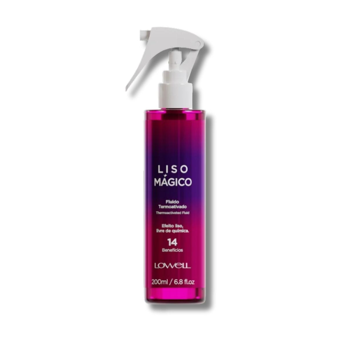 Spray Lowell Keeping Liss Liso Mágico Termoativo 200 ml