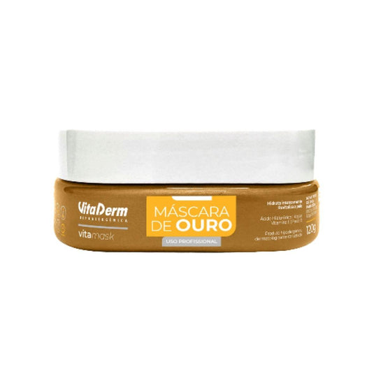 Vita Derm Hipoalergênica VitaMask Ouro Máscara 120 g
