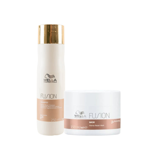 Kit Wella Fusion Duo Shampoo 250 ml + Máscara 150 ml