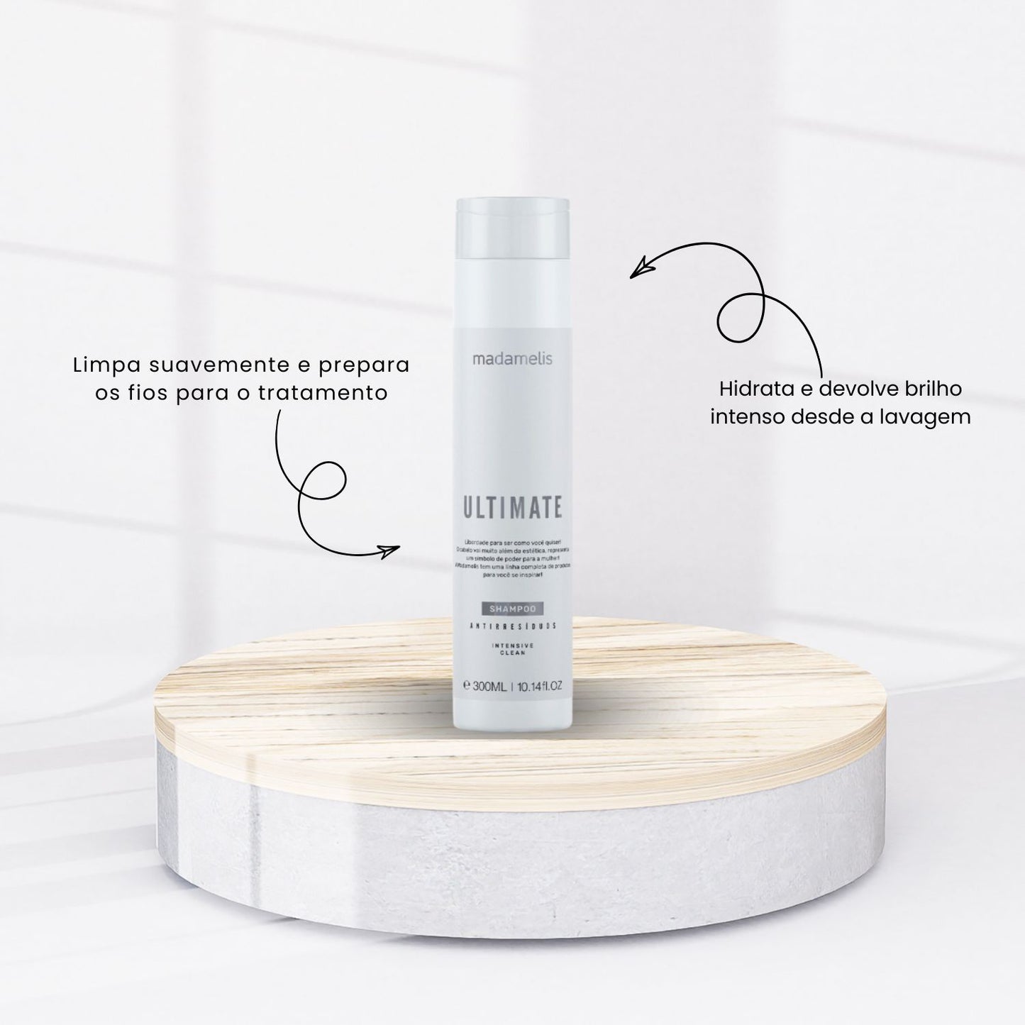 Kit Madamelis Ultimate Escova Progressiva (2 x 300 ml)