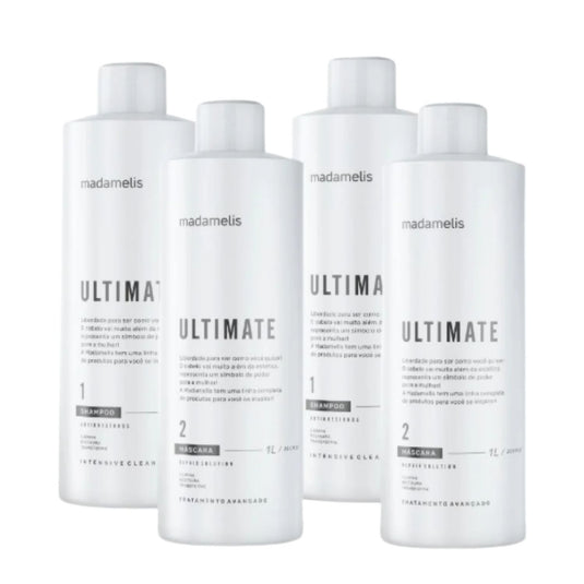 Kit Madamelis Ultimate Escova Progressiva 2 (2 x 1 Litro)