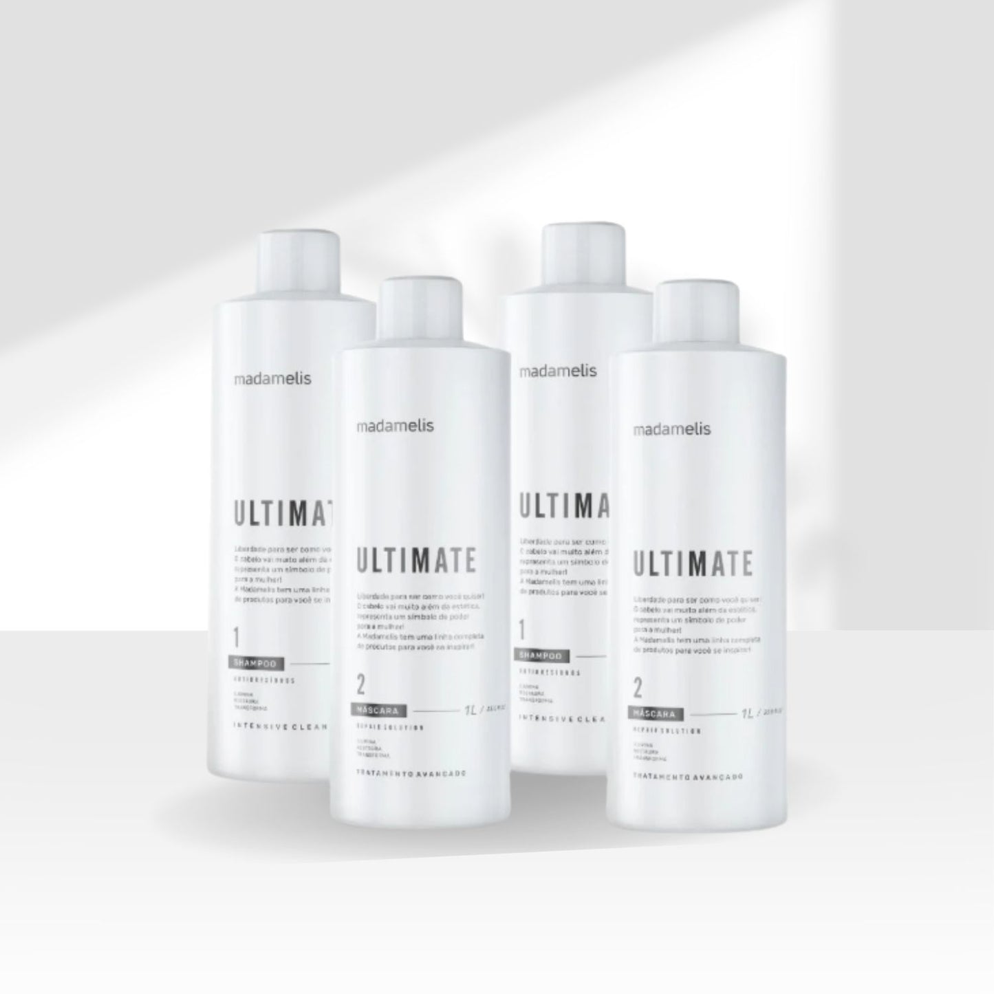 Kit Madamelis Ultimate Escova Progressiva 2 (2 x 1 Litro)