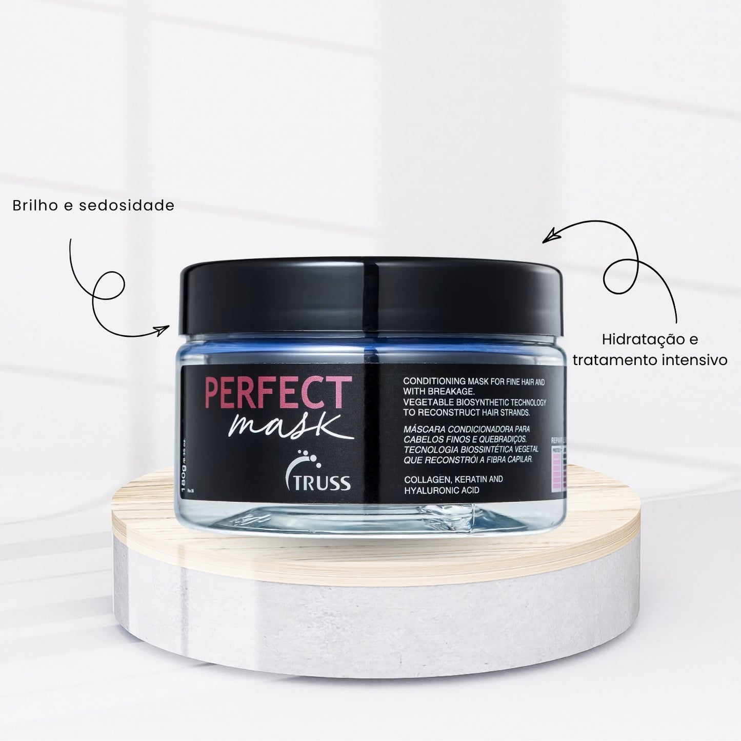 Kit Truss Perfect Shampoo 300 ml + Condicionador 300 ml + Máscara 180 ml