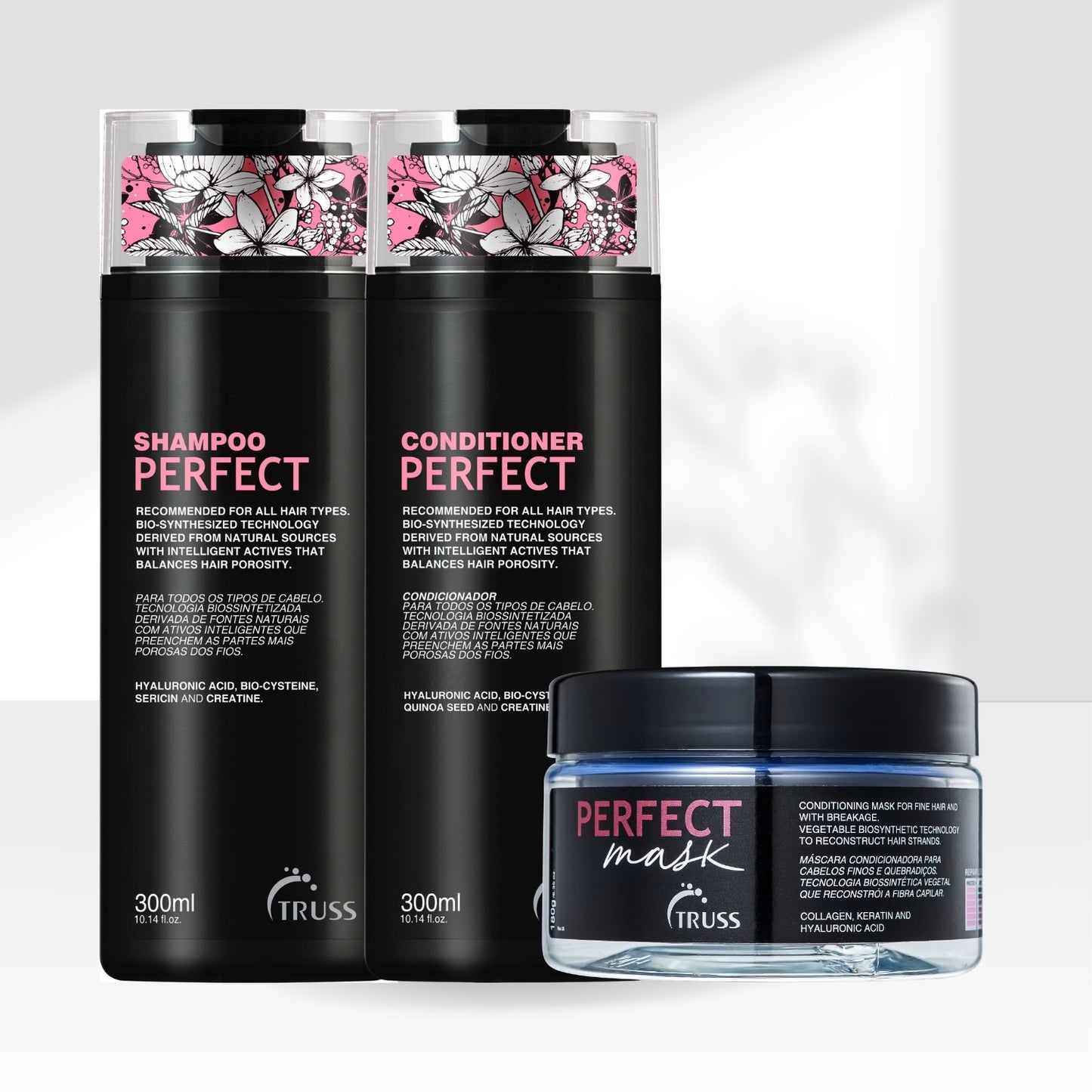 Kit Truss Perfect Shampoo 300 ml + Condicionador 300 ml + Máscara 180 ml