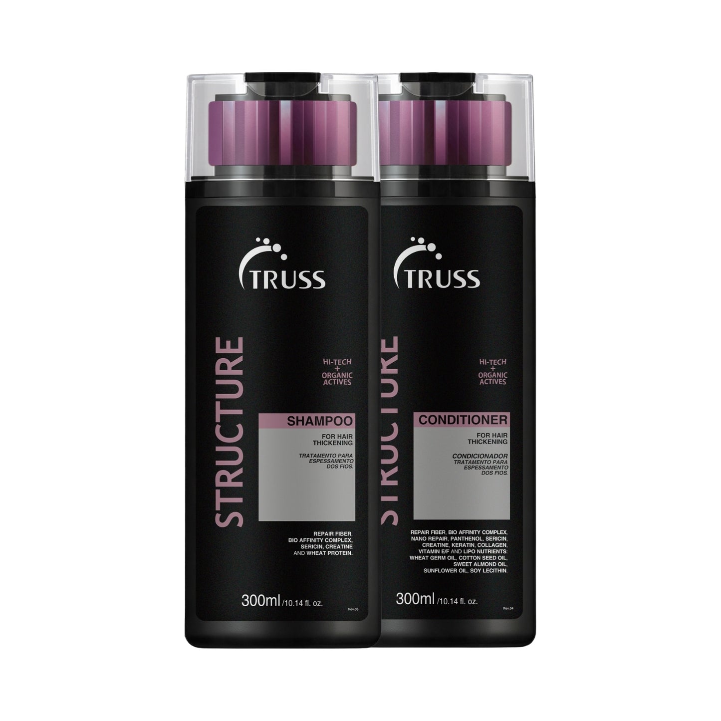 Kit Truss Structure Shampoo 300 ml + Condicionador 300 ml
