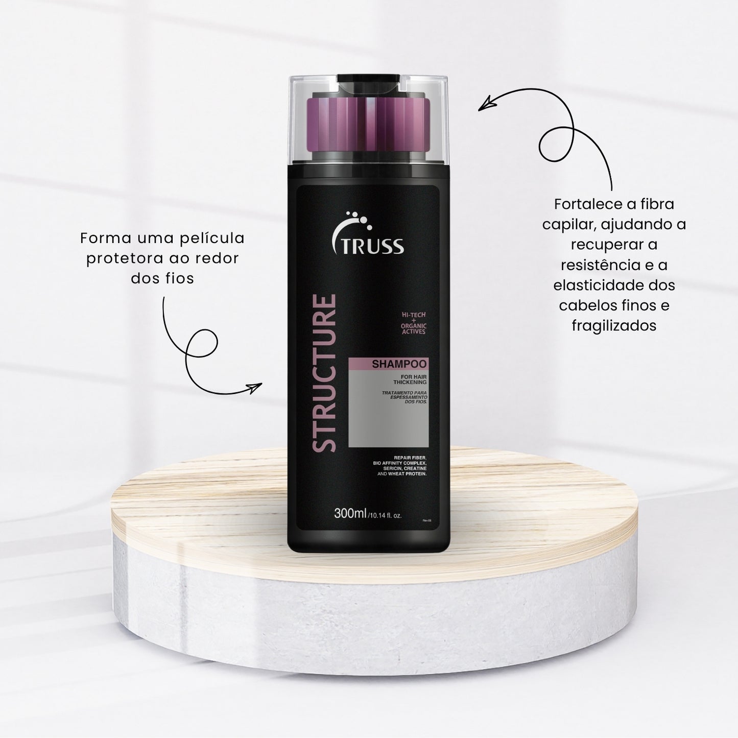 Kit Truss Structure Shampoo 300 ml + Condicionador 300 ml
