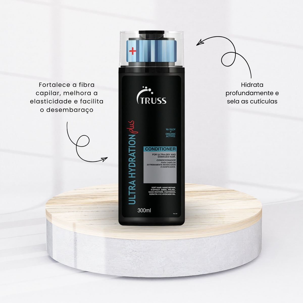 Kit Truss Ultra Hydration Plus Shampoo 300 ml + Condicionador 300 ml