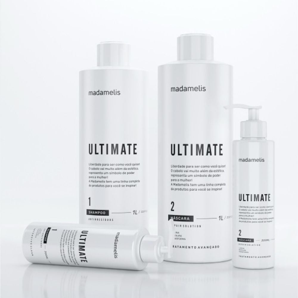 Kit Madamelis Ultimate Escova Progressiva 6 (2 x 1 Litro)