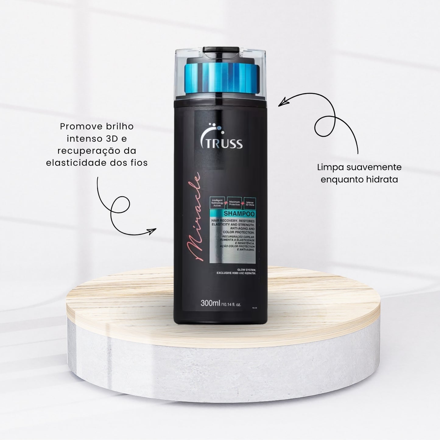 Kit Truss Miracle Shampoo 300 ml + Condicionador 300 ml