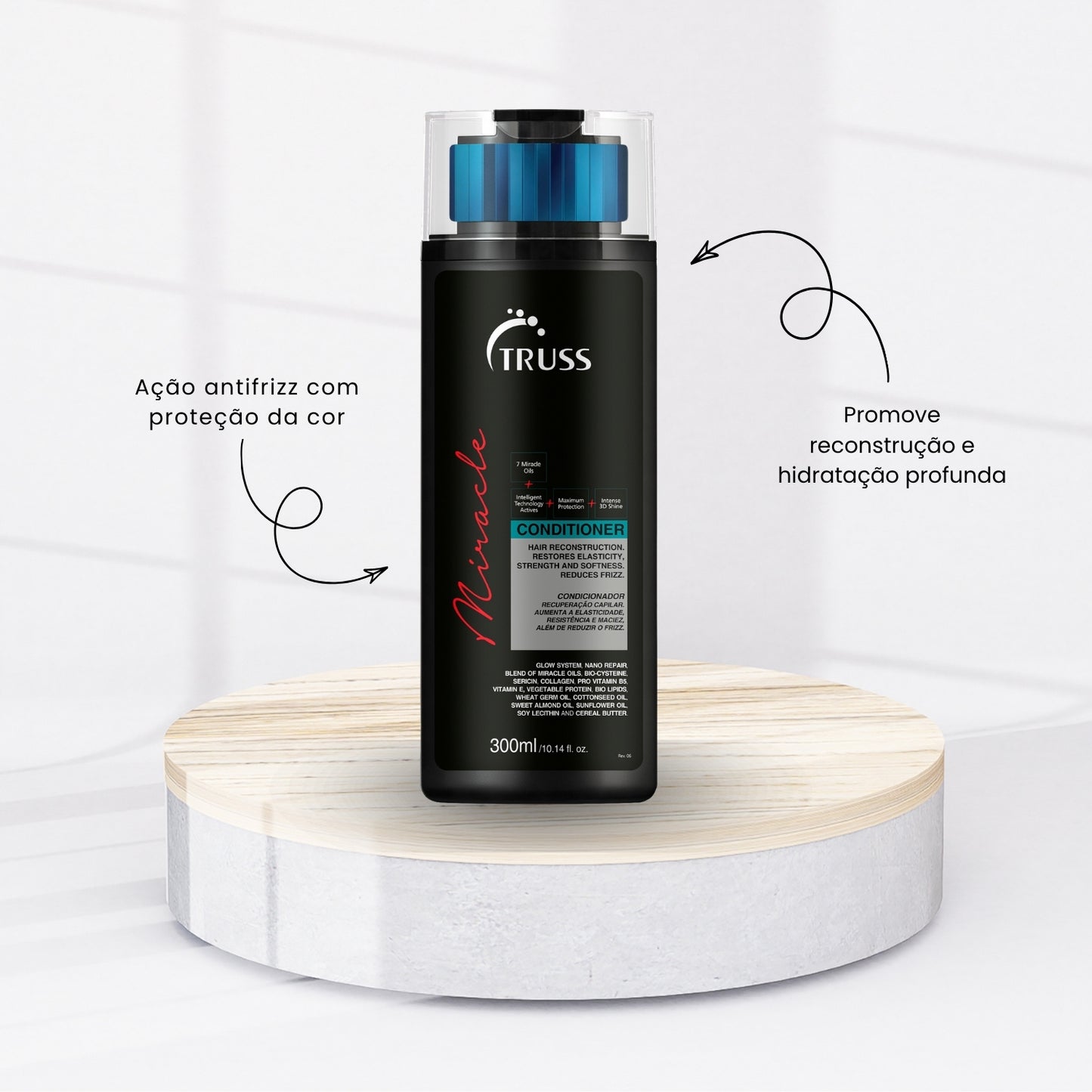Kit Truss Miracle Shampoo 300 ml + Condicionador 300 ml
