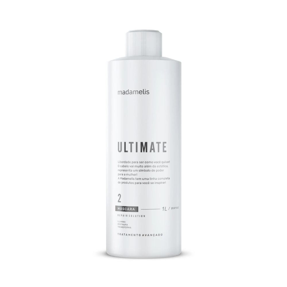 Kit Madamelis Ultimate Escova Progressiva Duo + Máscara Pro Mask Control