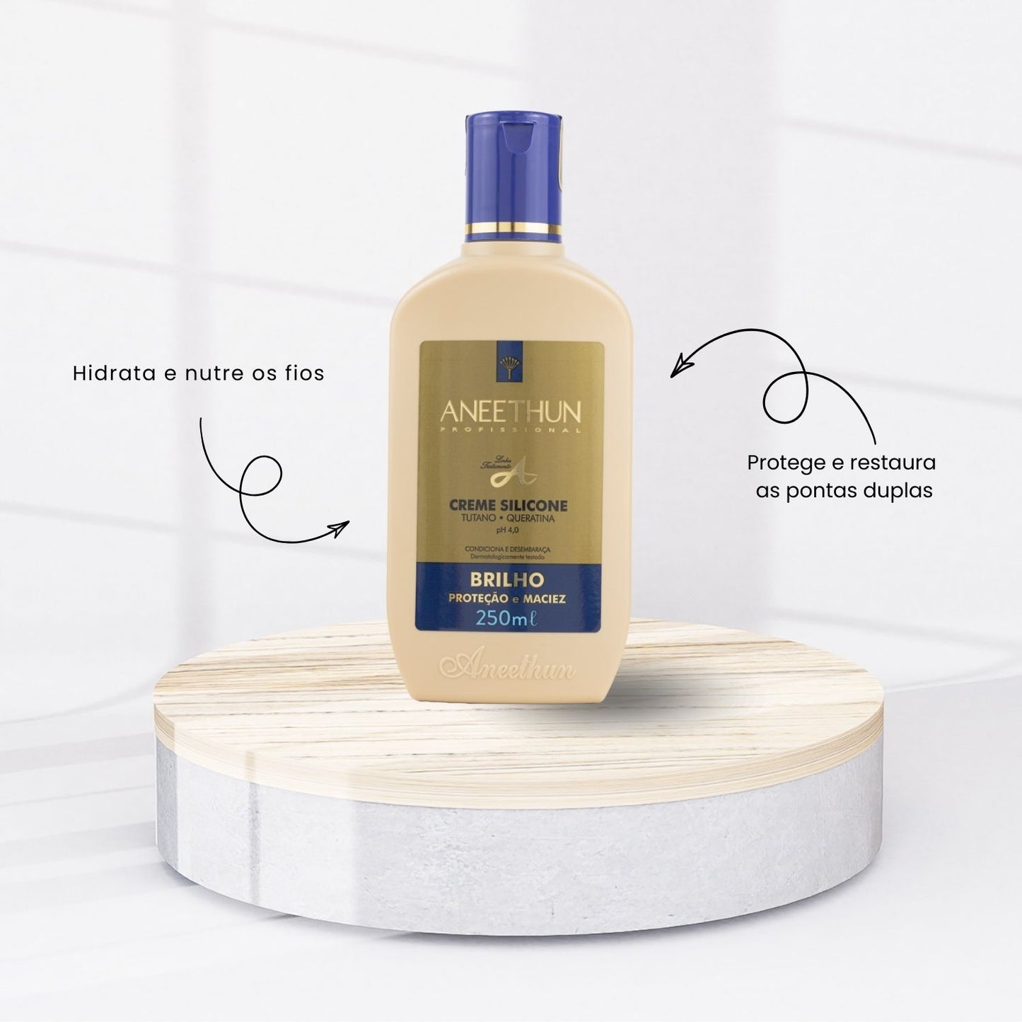 Kit Aneethun Linha A 2 Creme de Silicone 250 ml