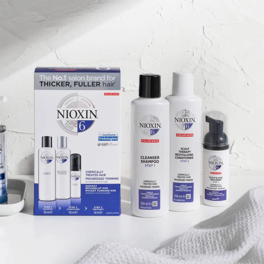 Kit Nioxin System 6 Small (3 Produtos)