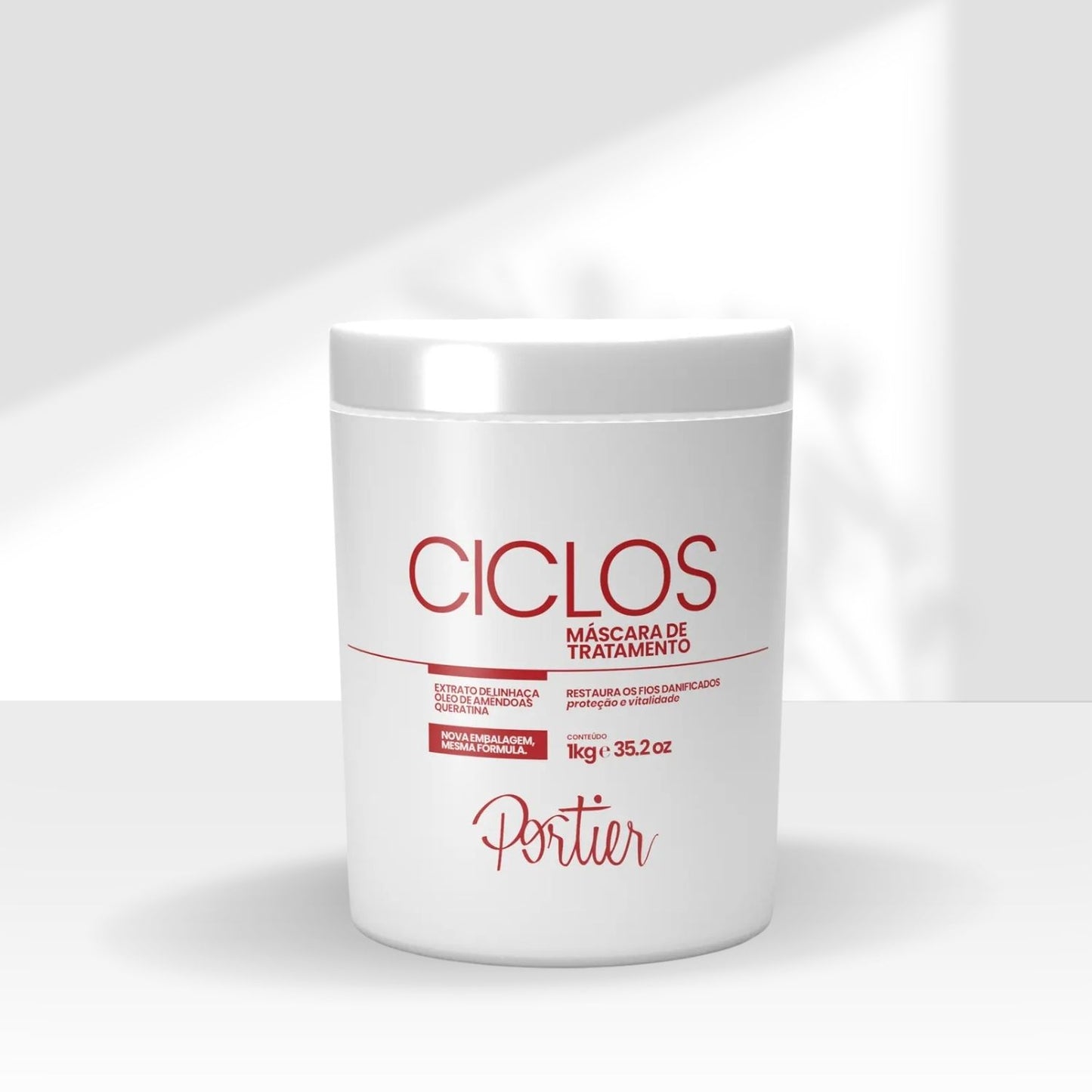 Máscara de Tratamento Portier Ciclos Proteção e Vitalidade 1 Kg