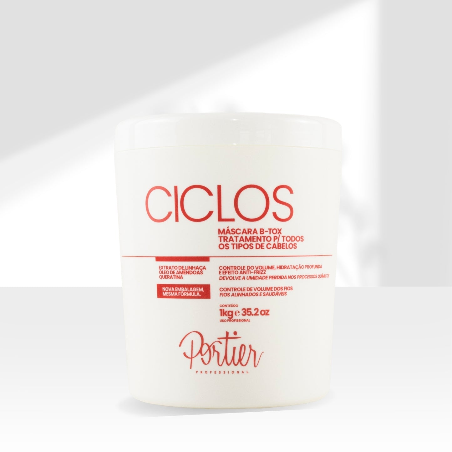 Kit Portier Ciclos B-Tox Máscara Reconstrutora 3 x 1 Kg