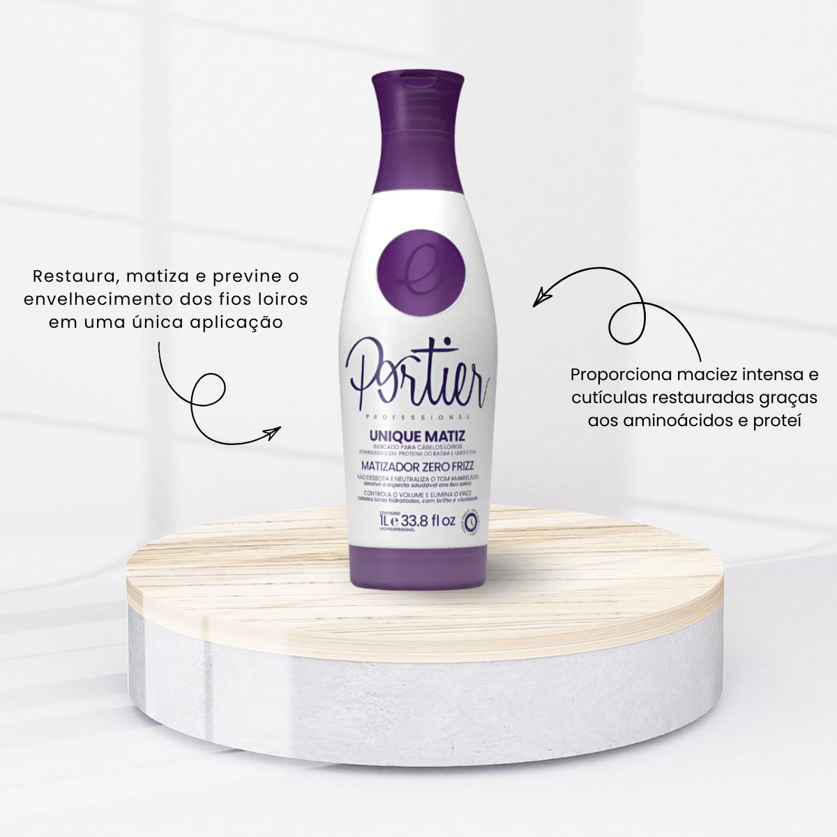 Progressiva Portier Unique Termo Redutor Matizador 1 Litro