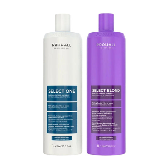 Kit Prohall Select One + Select Blond 2 x 1 Litro