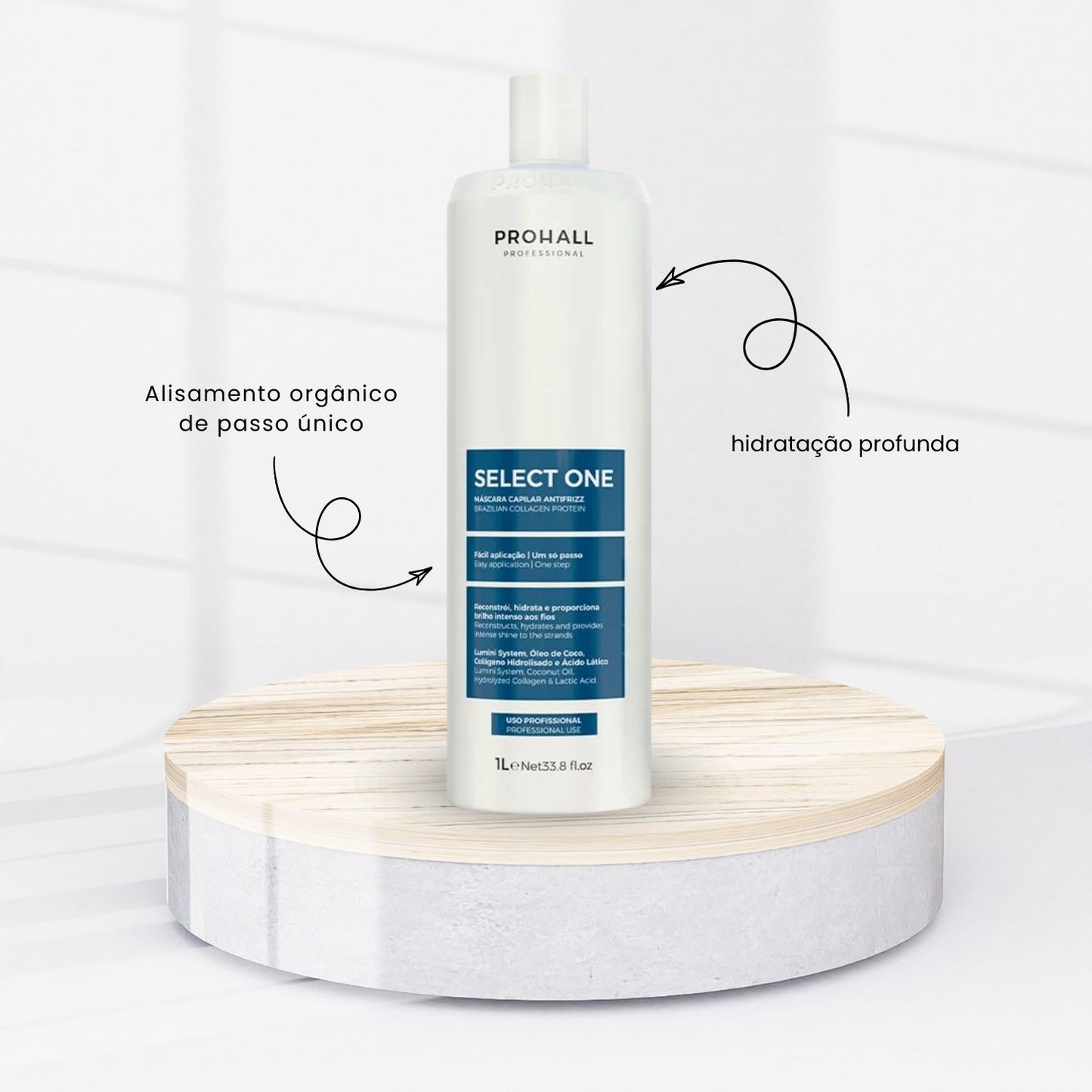 Kit Prohall Select One + Select Blond 2 x 1 Litro