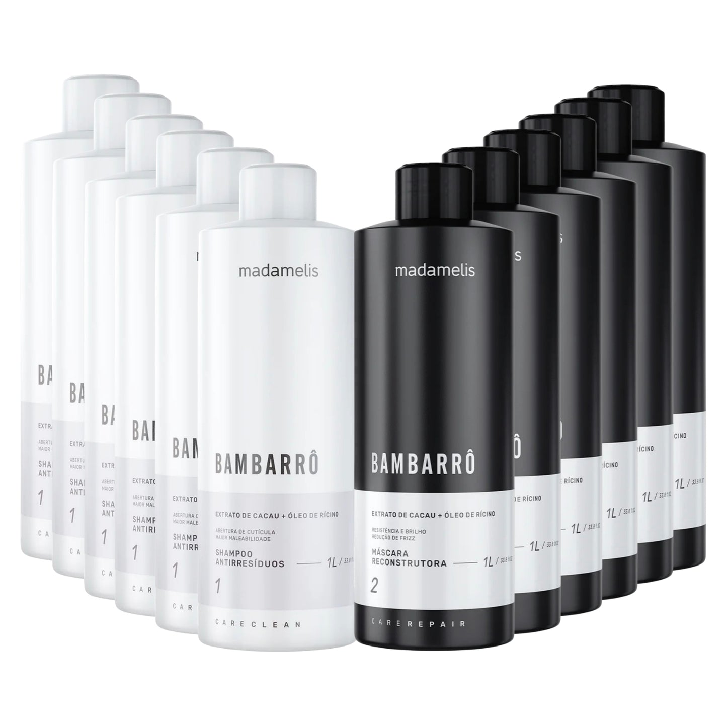 Kit Madamelis Bambarro Escova Progressiva 6 (2 X 1 Litro)