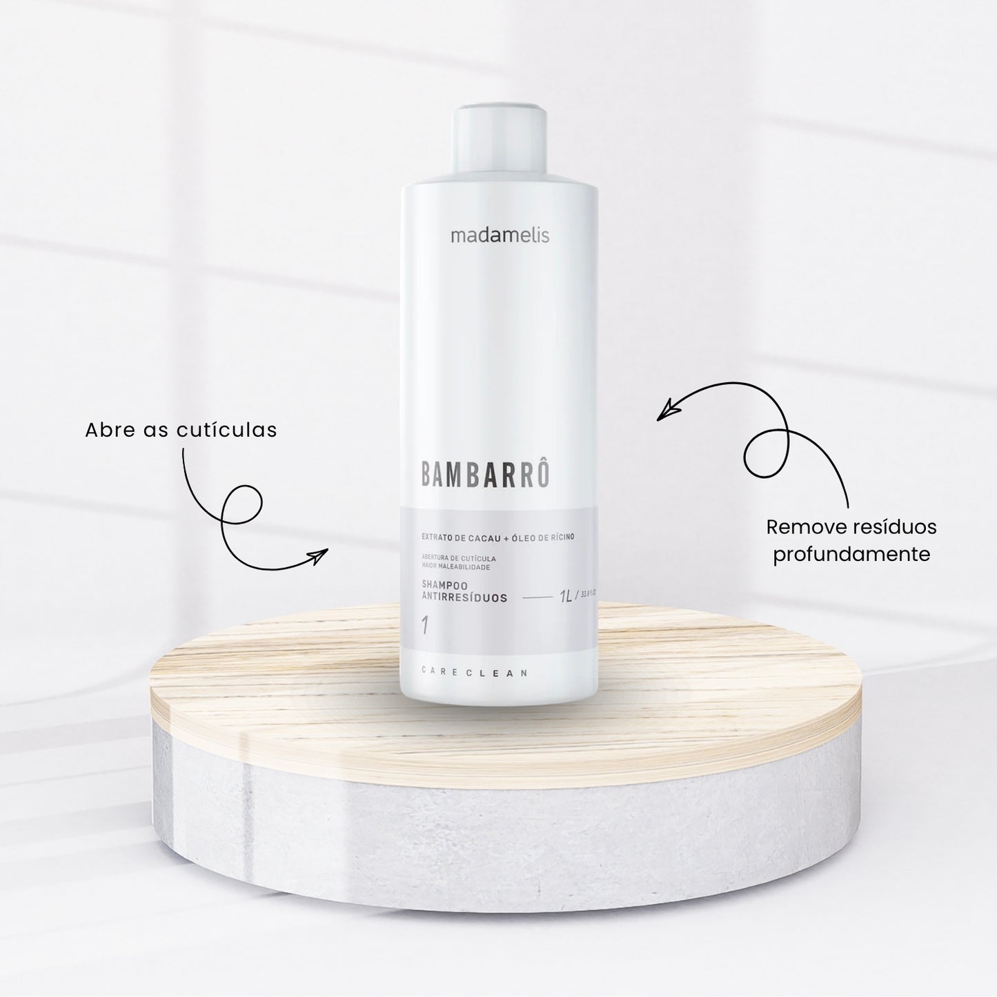 Kit Madamelis Bambarro Escova Progressiva 6 (2 X 1 Litro)