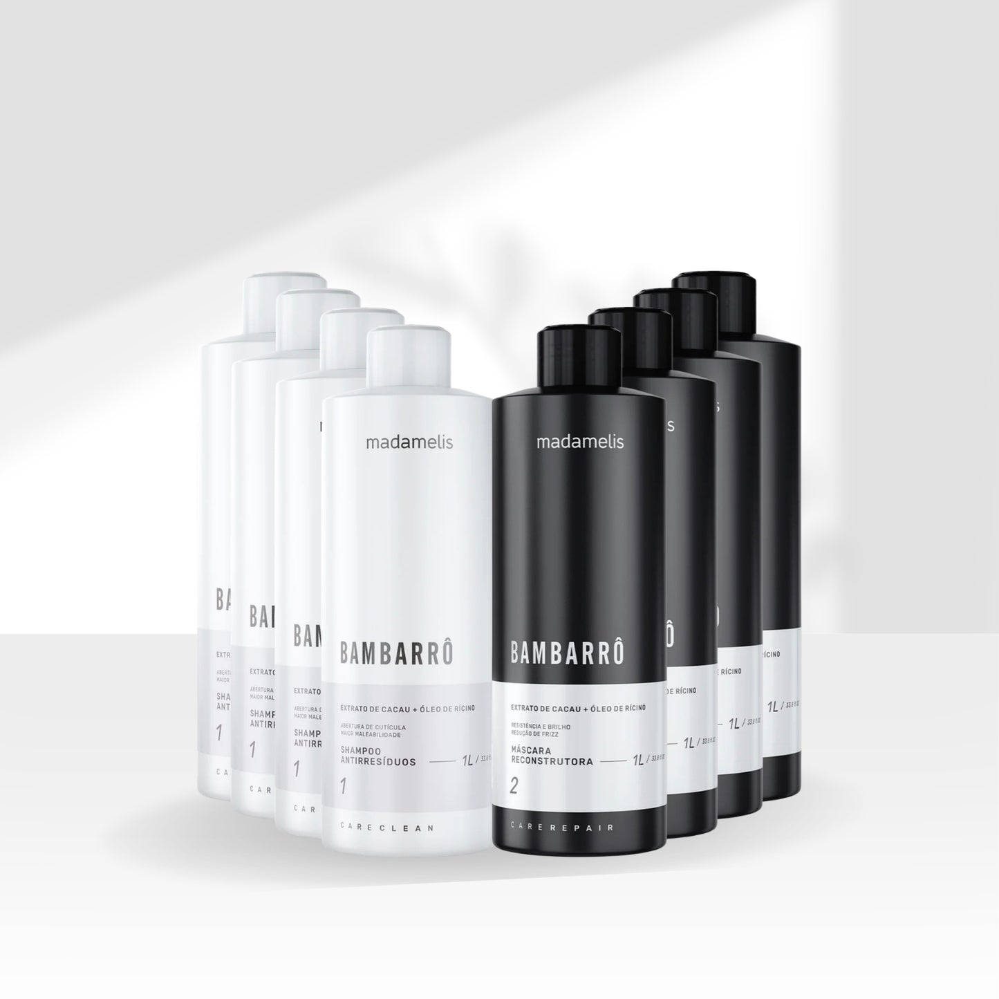 Kit Madamelis Bambarro Escova Progressiva 4 (2 X 1 Litro)