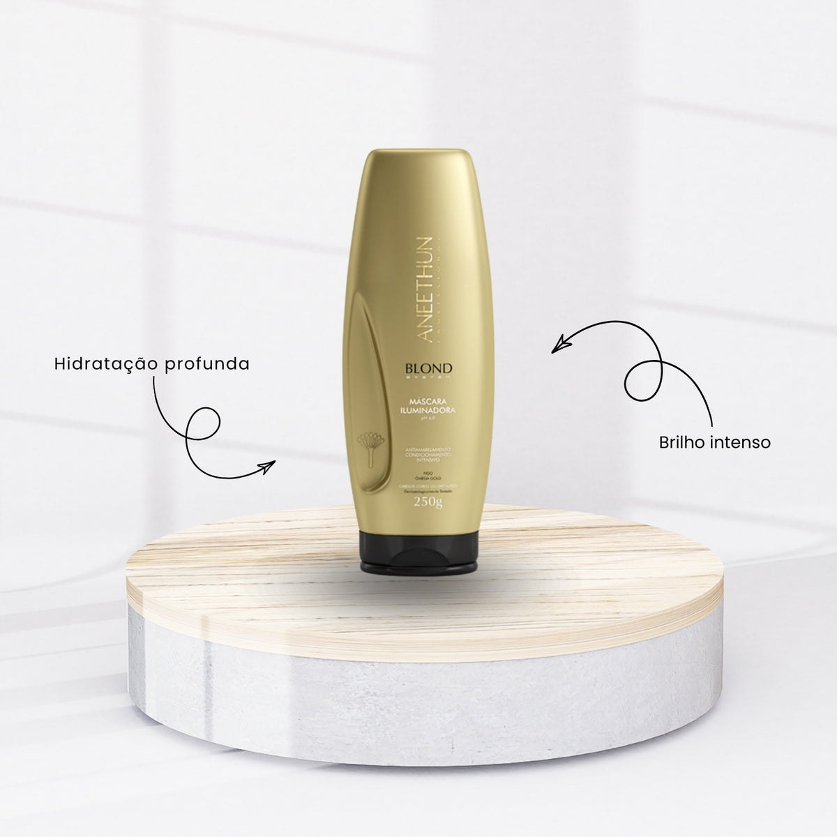 Máscara Aneethun Blond Iluminadora 250 g