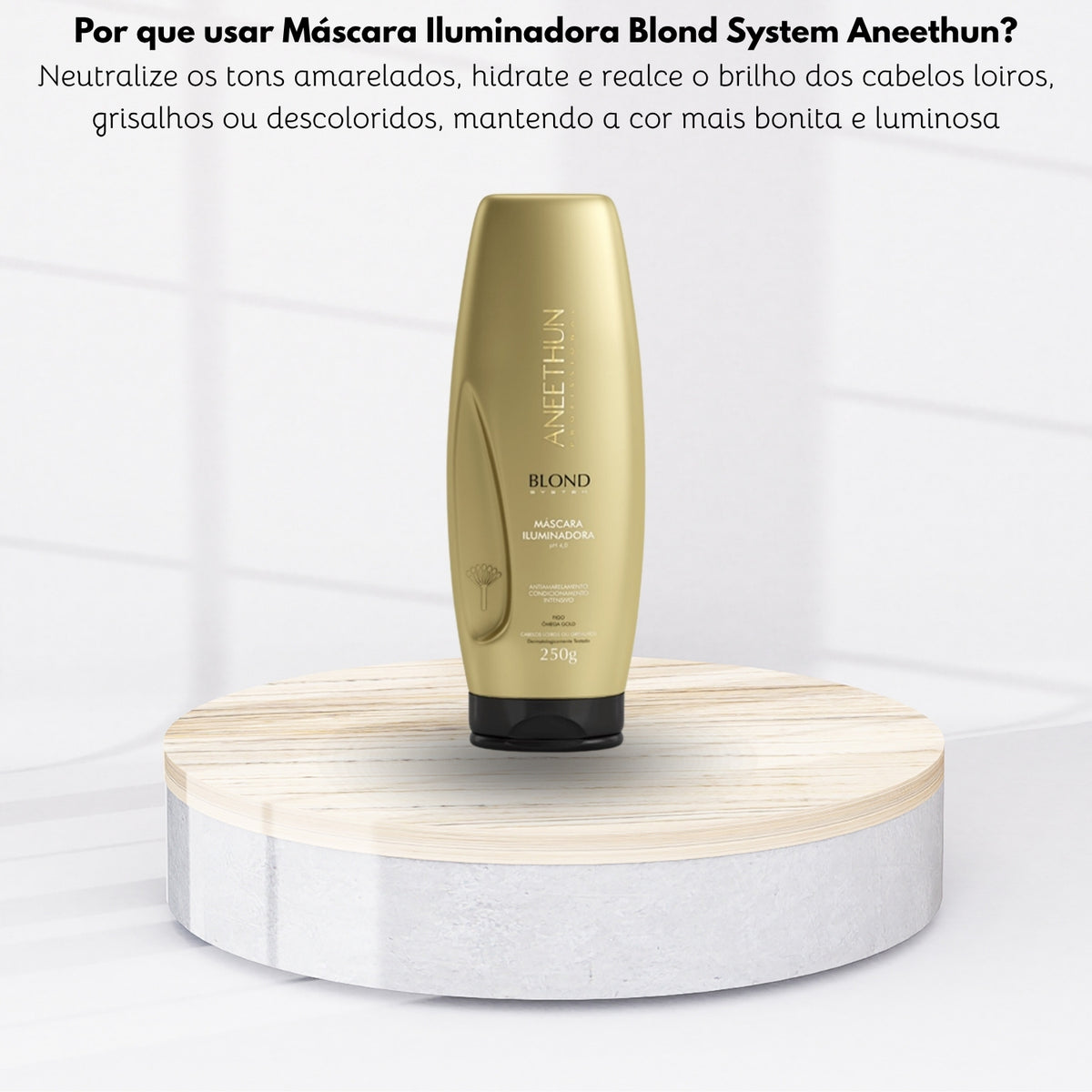 Máscara Aneethun Blond Iluminadora 250 g