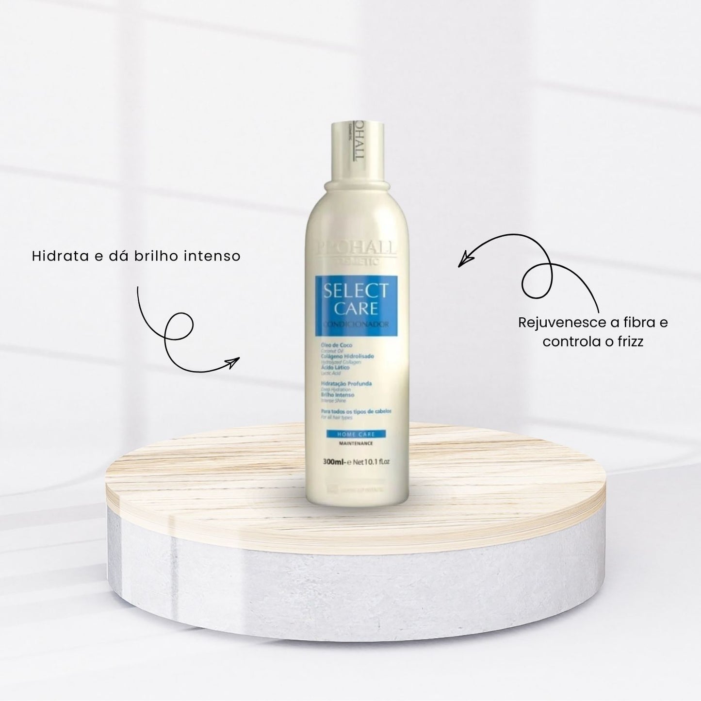 Kit Prohall Select Care Manutenção Pós Progressiva Trio