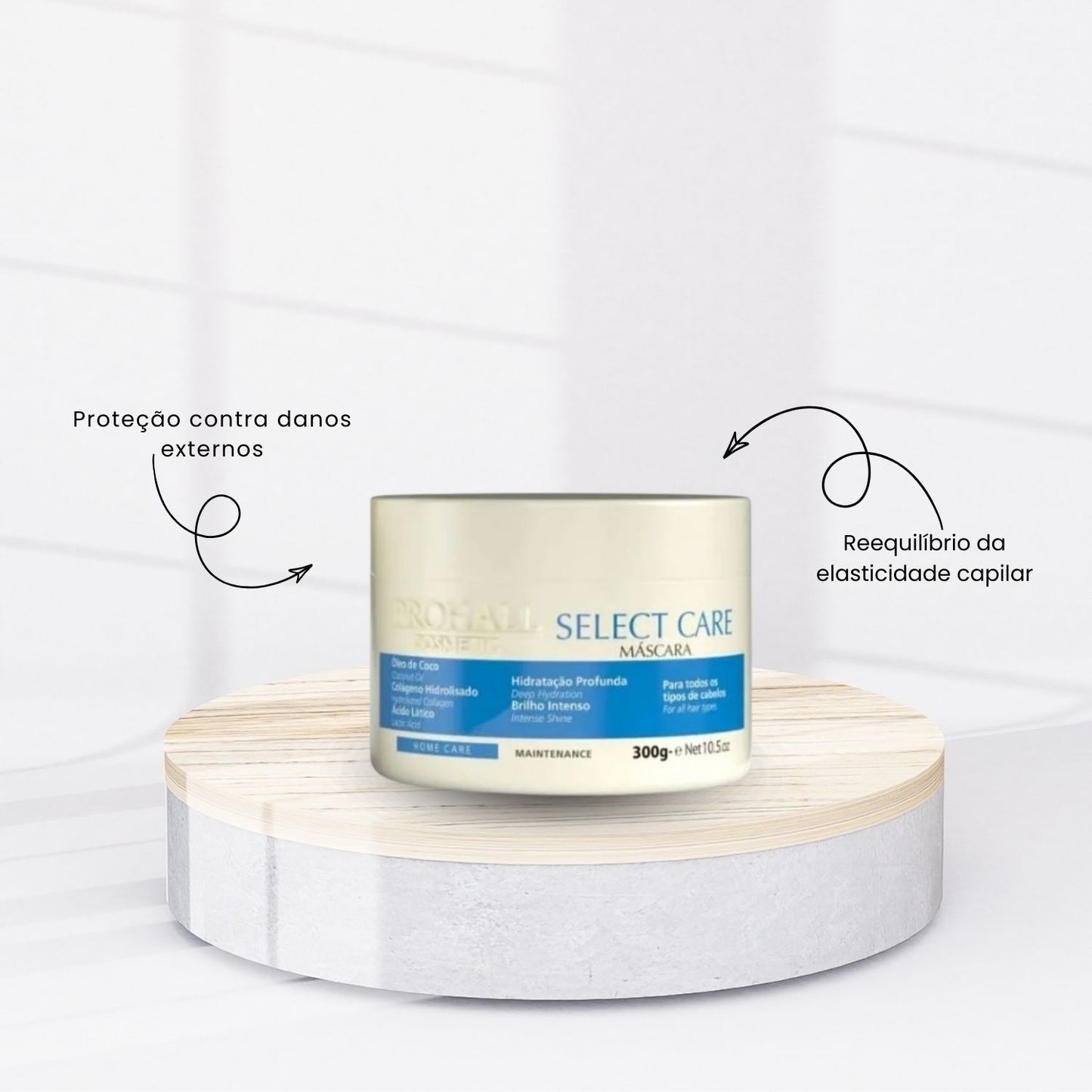 Kit Prohall Select Care Manutenção Pós Progressiva Trio